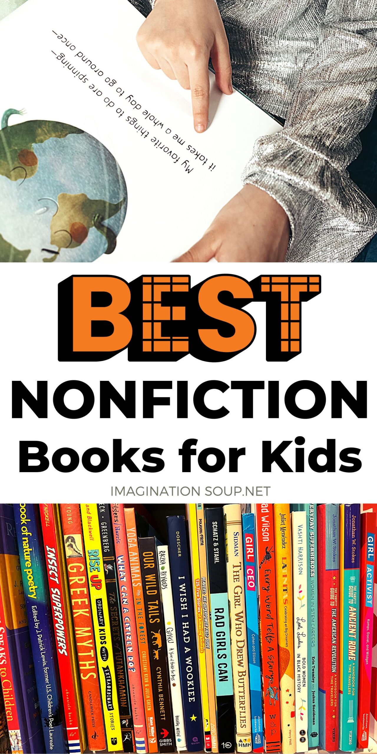 With so many nonfiction books for kids, how do you pick the best ones for your young readers? If you're looking for the best nonfiction books for kids, these lists will give you the best of the informational children's books published with reviews so that you can engage and educate readers.