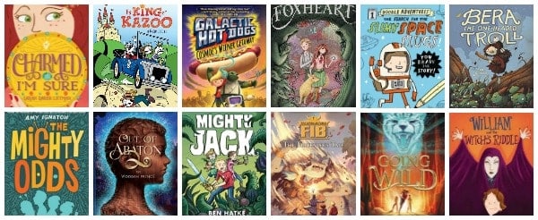 2016 new fantasy and sci fi middle grade titles