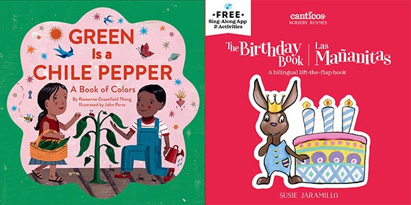 bilingual children's books in English and Spanish