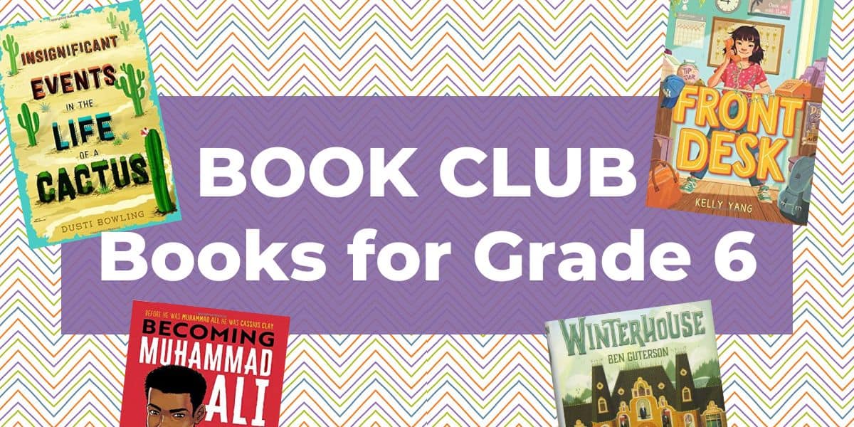 book club books for grade 6