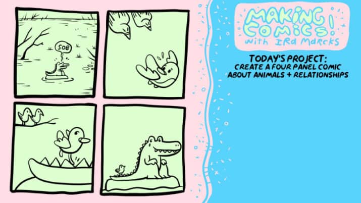 Comics Ira Marck example