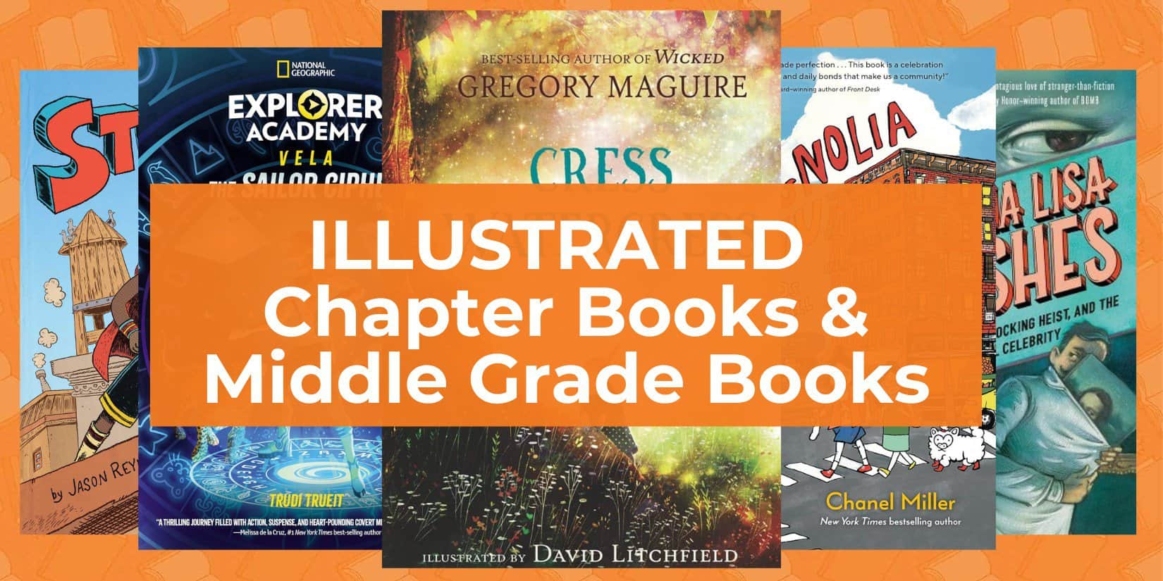 illustrated chapter books and illustrated middle grade books
