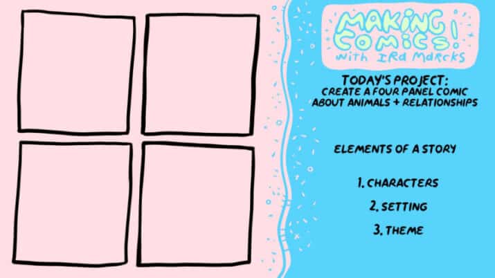 Learn to Make a 4-Panel Comic: A Guide for Kids