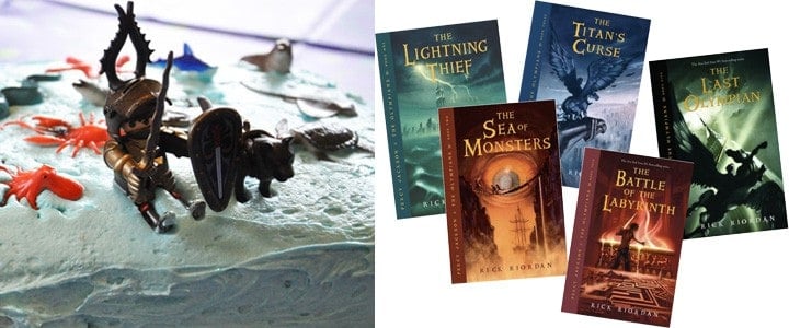 A Book-Themed Percy Jackson Birthday Party