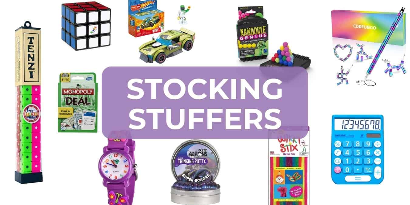 Stocking Stuffers for Kids and Teens (Ages 3 – 18)
