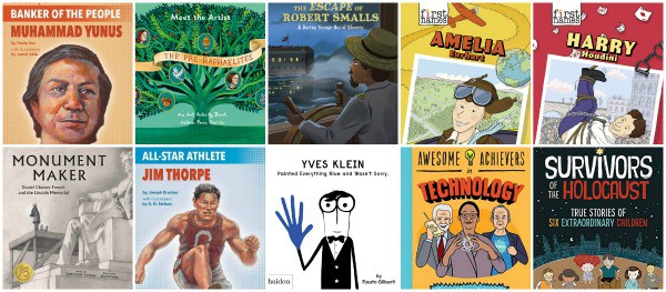 The Latest Nonfiction Picture and Chapter Book Biographies